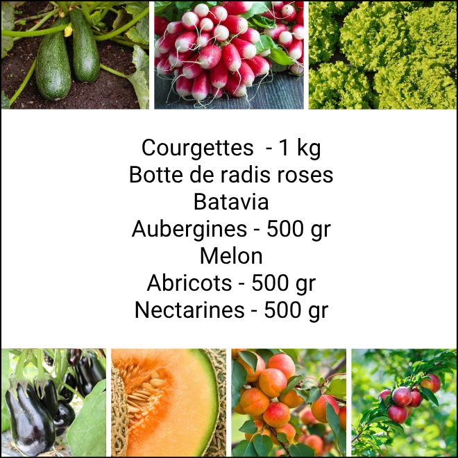 Panier MIDI Fruits & Légumes