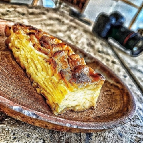 Tarte mille-feuilles aux pommes