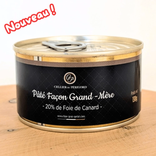 Pâté façon grand mère 20% de foie de canard