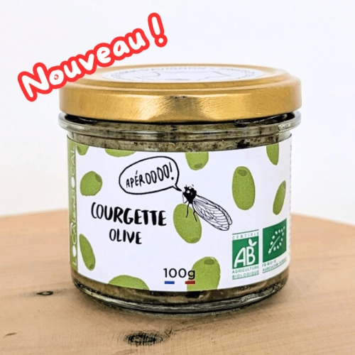 Tartinade courgette olive BIO