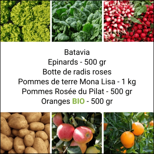 Panier MINI Fruits & Légumes