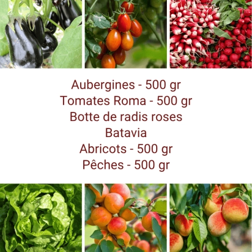 Panier MINI Fruits & Légumes