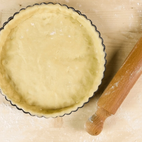 Pâte brisée à l'huile d'olive (version légère et ultra facile)