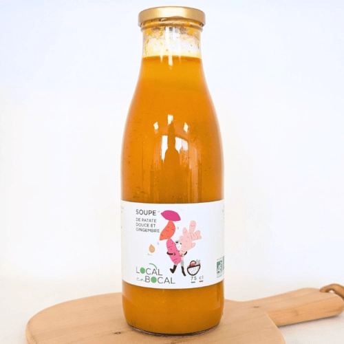 Soupe de patate douce et gingembre BIO