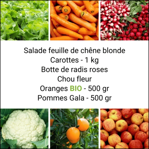 Panier MINI Fruits & Légumes