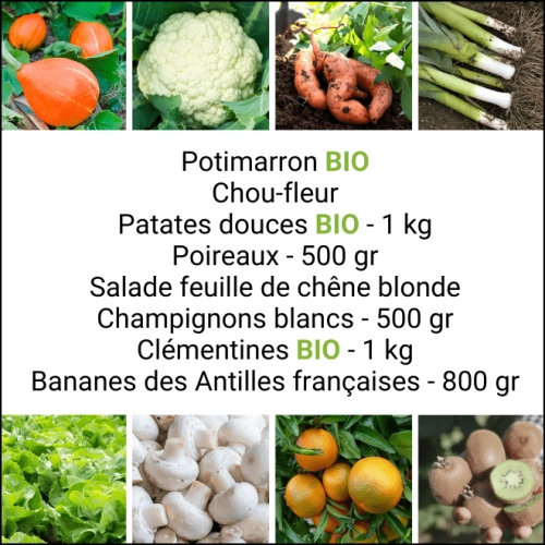 Panier MAXI Fruits & Légumes