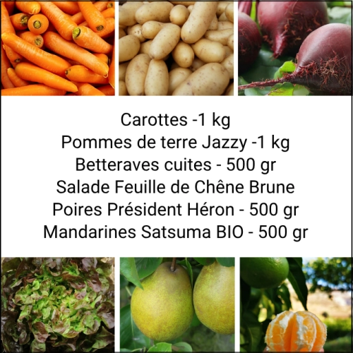 Panier MINI Fruits & Légumes