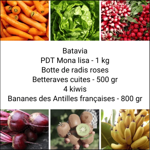 Panier MINI Fruits & Légumes