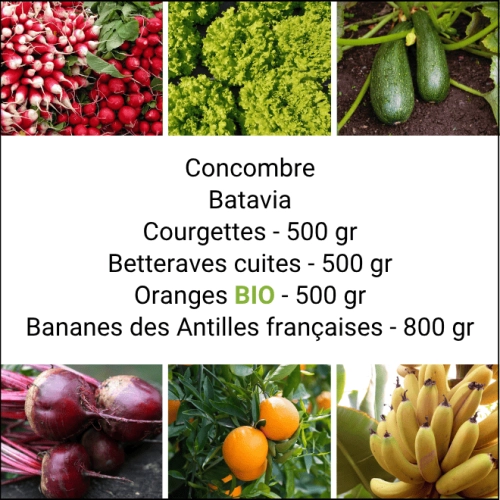 Panier MINI Fruits & Légumes
