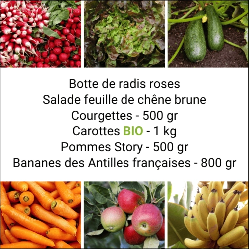 Panier MINI Fruits & Légumes