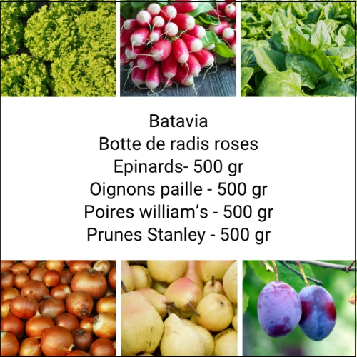 Panier MINI Fruits & Légumes