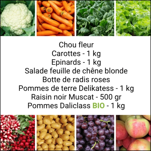 Panier MAXI Fruits & Légumes