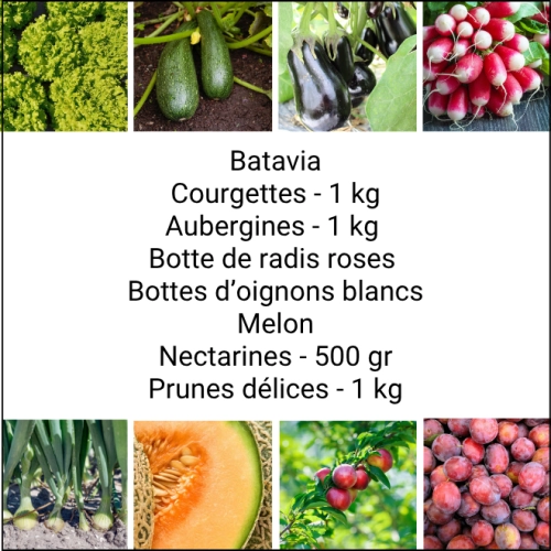 Panier MAXI Fruits & Légumes
