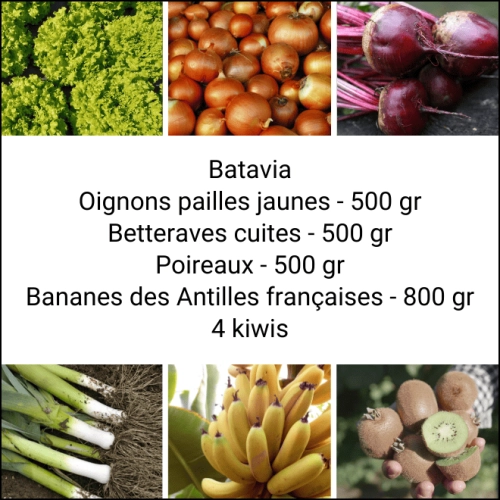 Panier MINI Fruits & Légumes