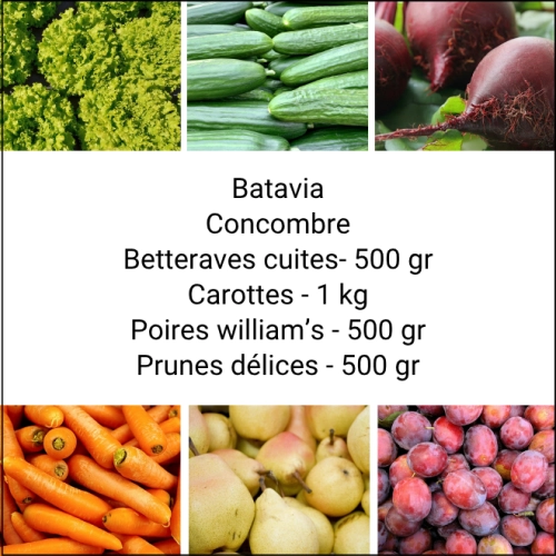 Panier MINI Fruits & Légumes