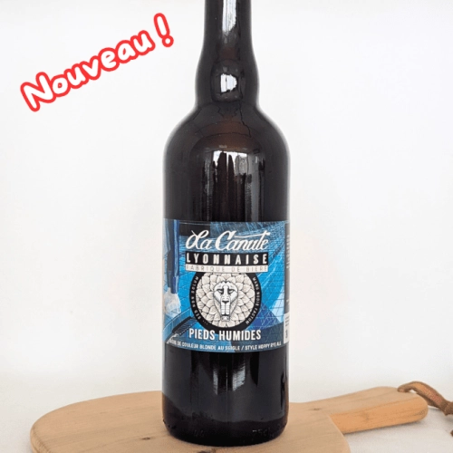 Bière blonde au seigle artisanale "Pieds humides"
