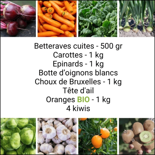 Panier MAXI Fruits & Légumes