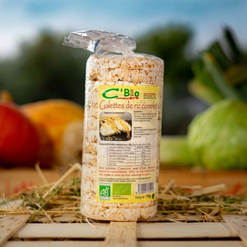Galettes de riz complet BIO