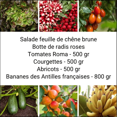 Panier MINI Fruits & Légumes