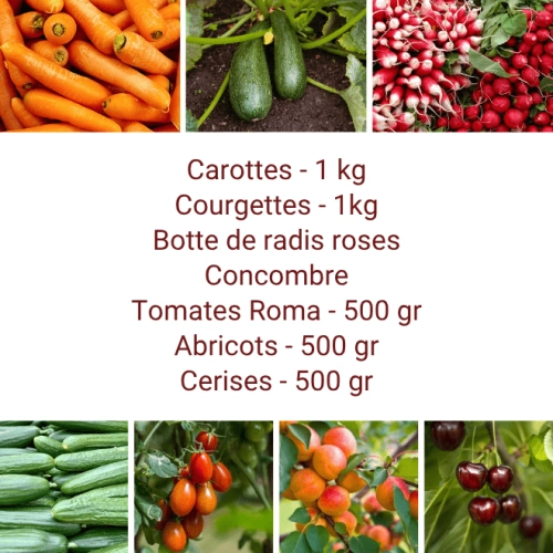 Panier MIDI Fruits & Légumes