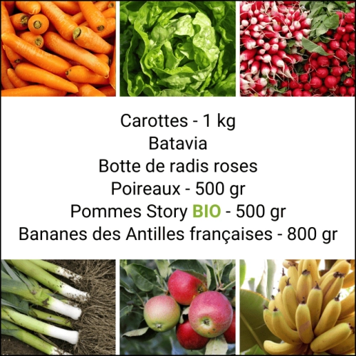 Panier MINI Fruits & Légumes