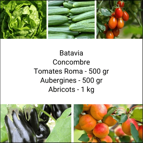 Panier MINI Fruits & Légumes