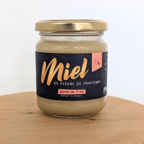 Petit miel de fleurs de printemps