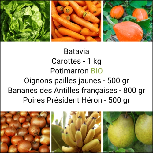 Panier MINI Fruits & Légumes