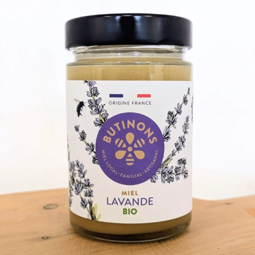 Miel de lavande crémeux BIO