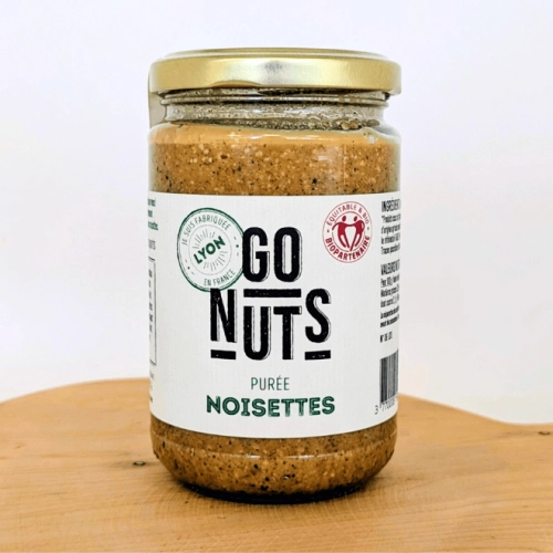 Purée de noisettes toastées BIO