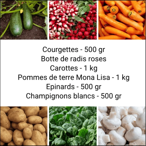 Panier MIDI Tout Légumes