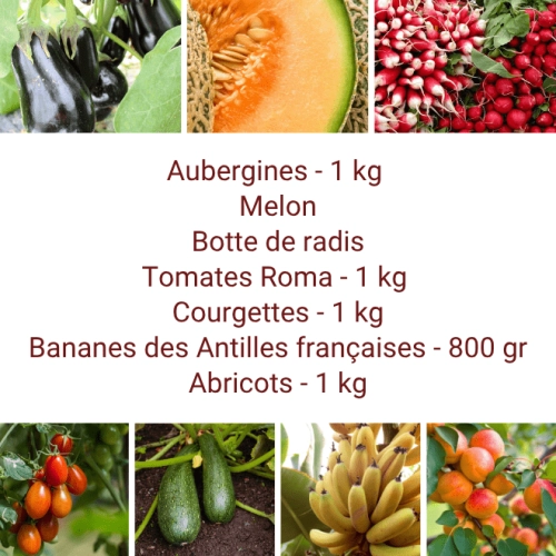 Panier MAXI Fruits & Légumes