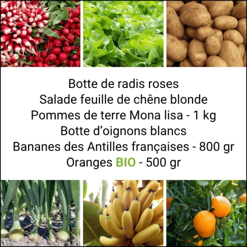 Panier MINI Fruits & Légumes