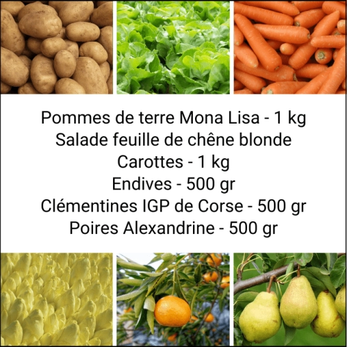 Panier MINI Fruits & Légumes