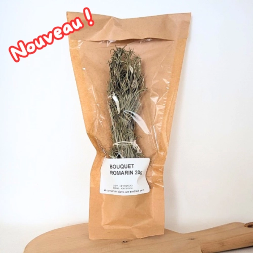 Bouquet de romarin sec