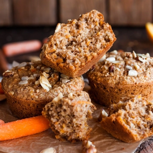 Breadcake carottes et flocons d'avoine vegan