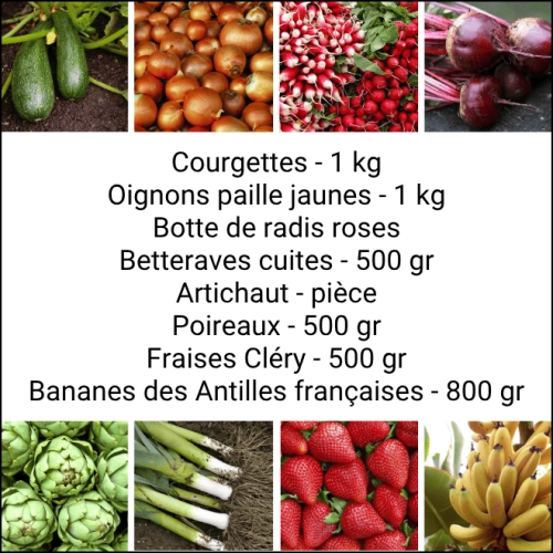 Panier MAXI Fruits & Légumes