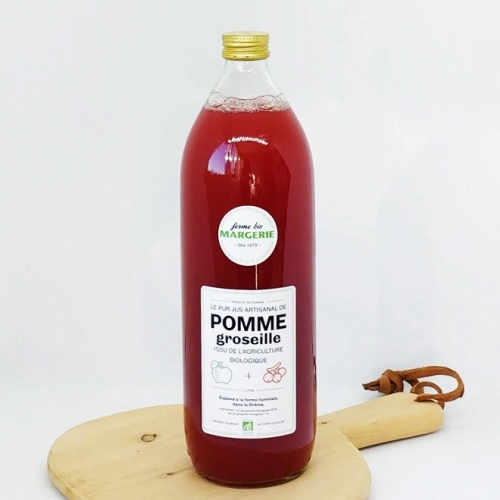 Jus pommes - groseilles BIO