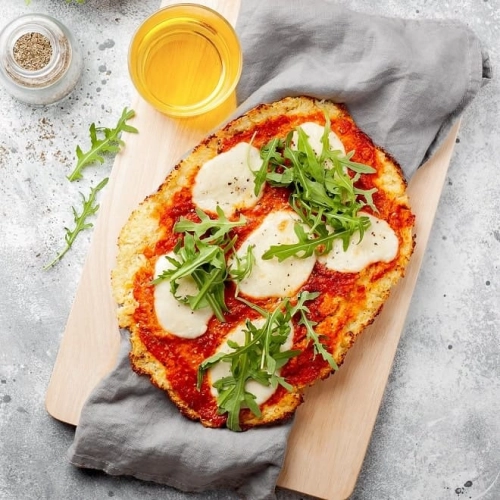 Panier recette - Pizza pâte au chou-fleur (4 pers.)