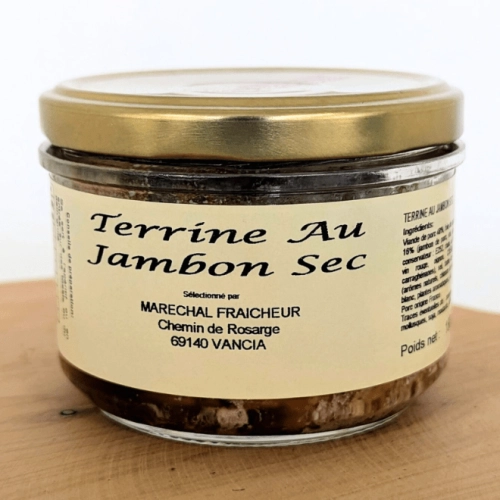 Terrine au jambon sec