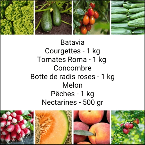 Panier MAXI Fruits & Légumes