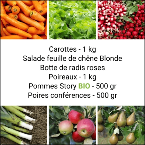 Panier MINI Fruits & Légumes