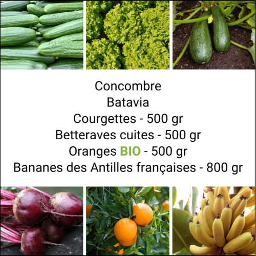 Panier MINI Fruits & Légumes