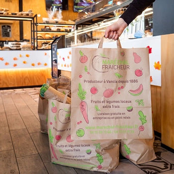 Livraison de fruits et légumes frais dans l'ouest de Lyon
