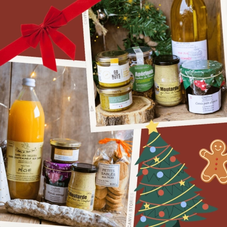 Fêtes de fin d'année : découvrez nos paniers garnis locaux très gourmands !