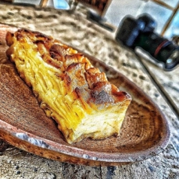 Tarte mille-feuilles aux pommes