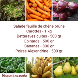 Panier MINI Fruits & Légumes