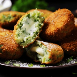 Croquettes de brocolis