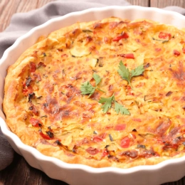 Quiche à la ratatouille