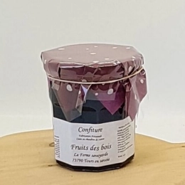 Confiture artisanale de fruits des bois